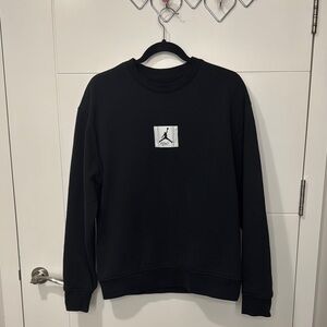 Jordan Black Crew Neck Sweater